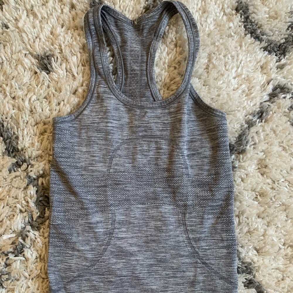 Gray Lululemon Swiftly Tech Racerback